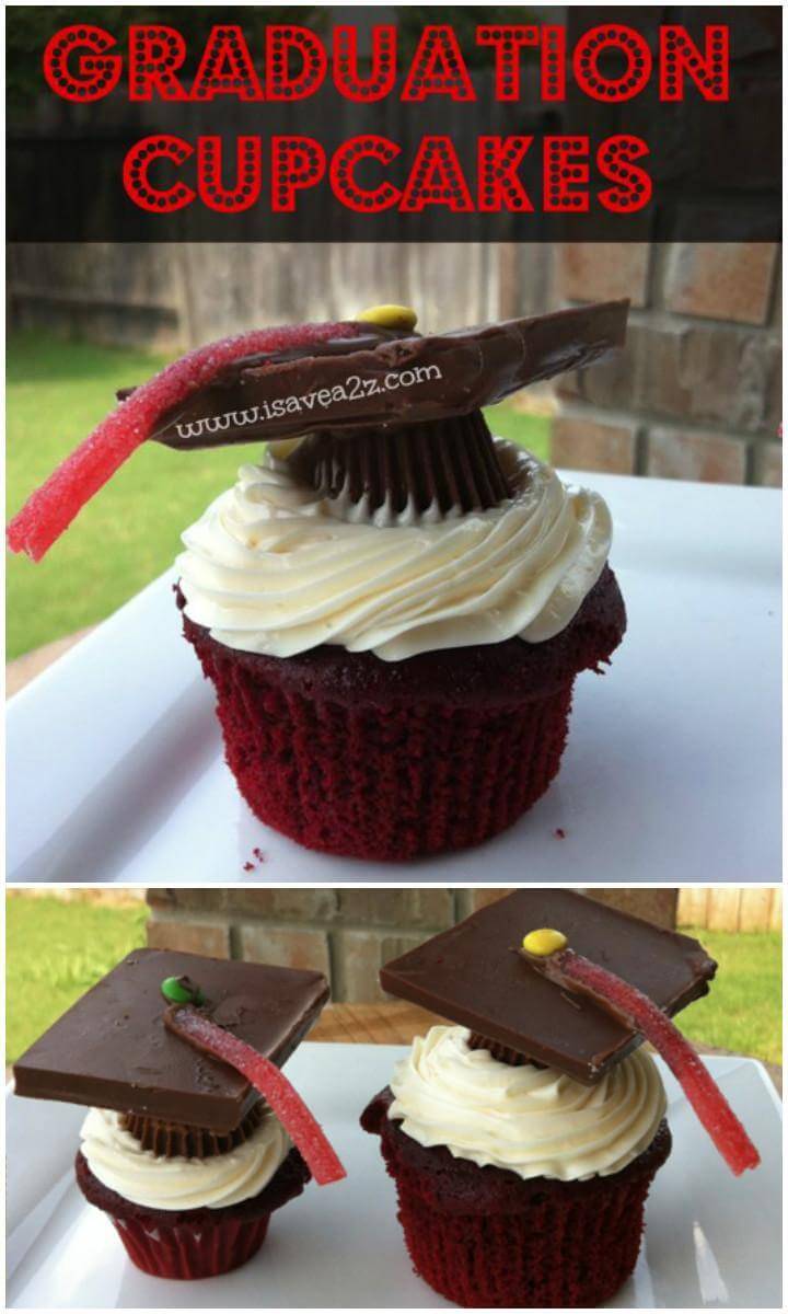 DIY Graduation Party Cupcakes