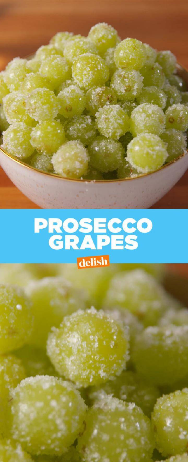 Prosecco Grapes for Graduation Party